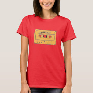 Bande de mixage rétro. T-shirt personnalisé