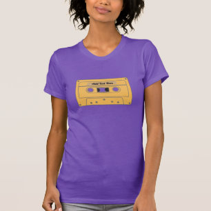 Bande de mixage rétro. T-shirt personnalisé