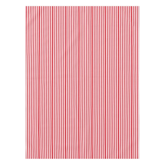 Bande de nappes rouge et blanche (Devant)