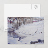 Bande de neige - carte postale (Devant / Derrière)