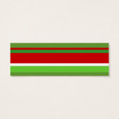 bande de noël, étiquette cadeau (Dos)