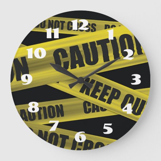 Bande de prudence - Horloge (Recto)
