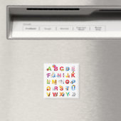 bande dessinée alphabet frigo aimant (In Situ (Lave-vaisselle))