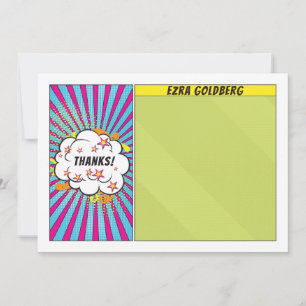 Bande dessinée barre de livre ou Merci Bat mitzvah