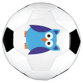 Bande dessinée bleue de hibou (Tourné)