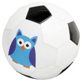 Bande dessinée bleue de hibou (3/4)