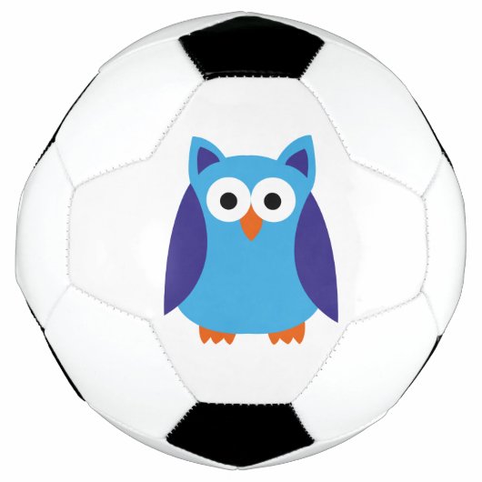 Bande dessinée bleue de hibou (Devant)