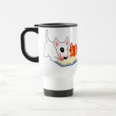 Bande dessinée Bullie et Kitty avec la tasse de (Gauche)