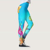 Bande dessinée d'amusement legging avec des (Droite)