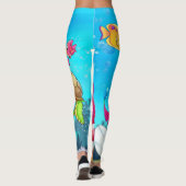 Bande dessinée d'amusement legging avec des (Dos)