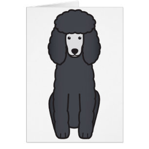 Bande dessinée de chien de caniche