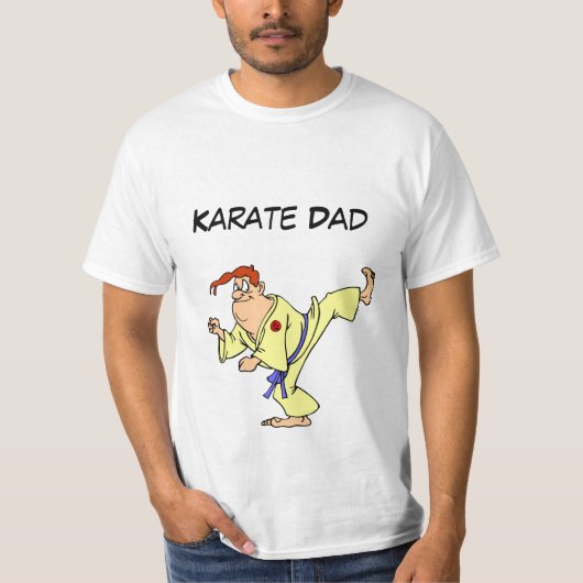 Bande dessinée de karaté de T-shirt de valeur (Devant)