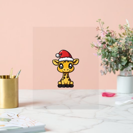 Bande-dessinée de la Giraffe de Noël (Mariage)