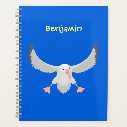 Bande dessinée de l'oiseau mûre albatros (Devant)