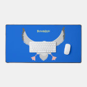 Bande dessinée de l'oiseau mûre albatros (Clavier et souris)