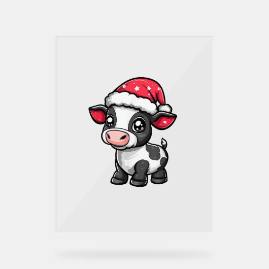 Bande-dessinée de Noël de la vache mignonne X-Mas (Recto)