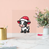 Bande-dessinée de Noël de la vache mignonne X-Mas (Mariage)
