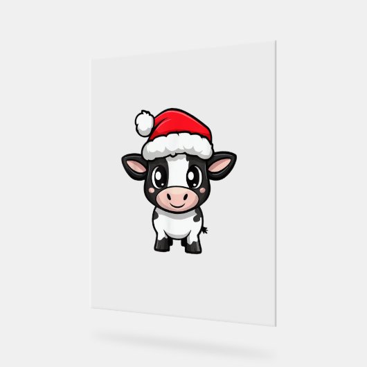 Bande dessinée de Noël de vache (Angle)