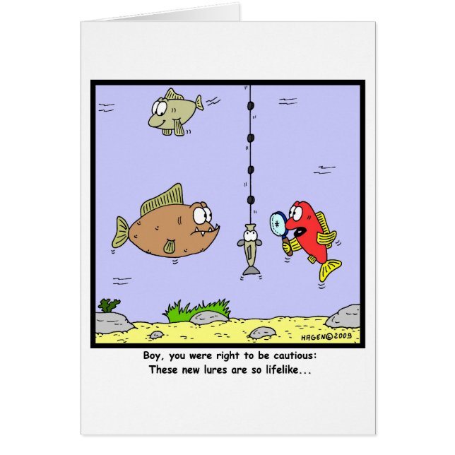 Bande dessinée de pêche : Attraits (Devant)