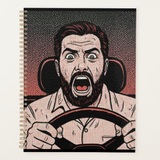 Bande dessinée de rage au volant – La fureur du co