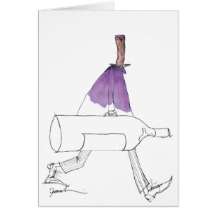 bande dessinée d'homme de vin, fernandes élégan