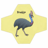 Bande dessinée d'oiseau joyeux (Plat)