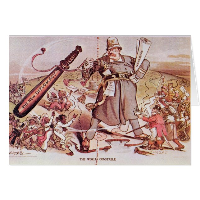 Bande dessinée du Président Roosevelt (Devant horizontal)