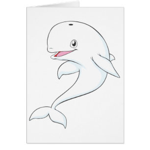 Bande dessinée heureuse de baleine de beluga