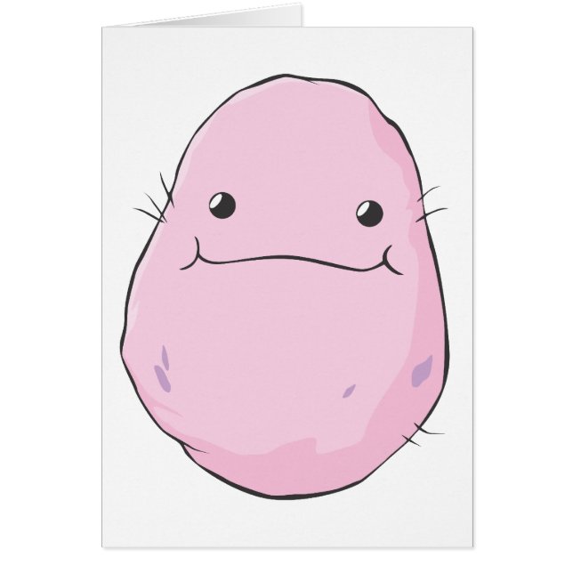 Bande dessinée heureuse de légume de patate douce (Devant)