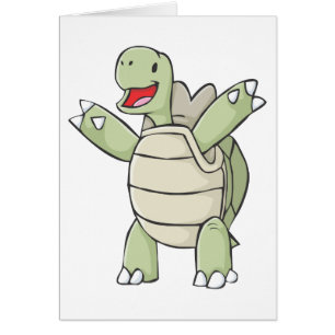 Bande dessinée heureuse de tortue de Galapagos