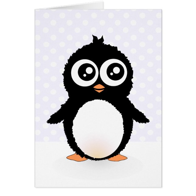 Bande dessinée mignonne de pingouin (Devant)