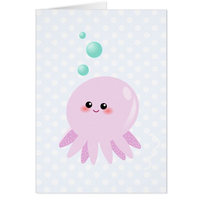 Bande dessinée mignonne de poulpe (Devant)