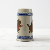 Bande dessinée mignonne rayonnant la tasse de (Centre)