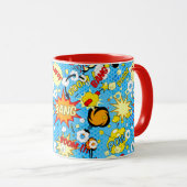 Bande dessinée Pop Art Mug (Devant droit)