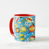 Bande dessinée Pop Art Mug (Devant gauche)