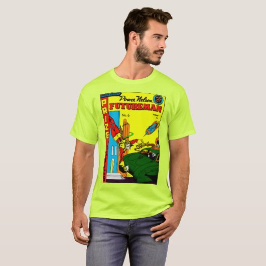 Bande dessinée PRIZE : T-shirt FUTUREMAN (Devant entier)