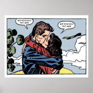 Bande dessinée vintage personnalisée - Impression