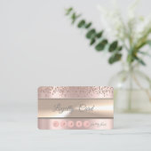 Bande Élégante, Diamants Rose Carte de fidélité Or (Debout devant)