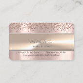 Bande Élégante, Diamants Rose Carte de fidélité Or (Dos)