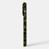 bande jaune iphone 15 pro max coque (Côté gauche)