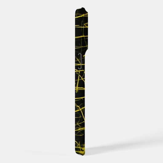 bande jaune iphone 15 pro max coque (Côté droit)