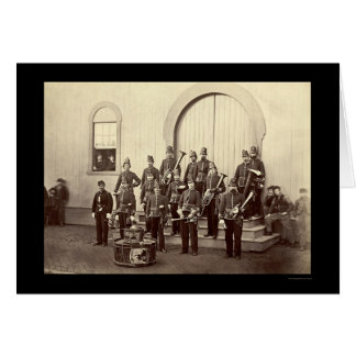 Bande militaire de vétéran à Washington, DC 1865