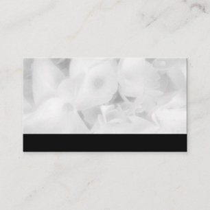 Bande noire Blanc Floral Blank Mariage Cartes de P