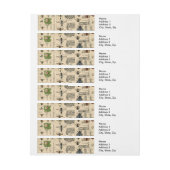 Bande Pour Adresse Abeille Insecte Bug Wasp Nature Peinture des abeil (Feuille)