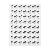 Bande Pour Adresse Aigle de silhouette (Feuille)