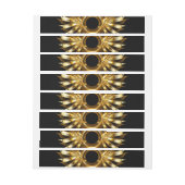 Bande Pour Adresse Ailes de Steampunk (Feuille)