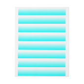 Bande Pour Adresse Aqua Ombre personnalisable (Feuille)