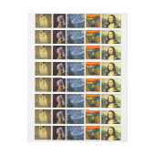 Bande Pour Adresse Art célèbre (Feuille)