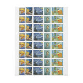 Bande Pour Adresse Art Van Gogh (Feuille)