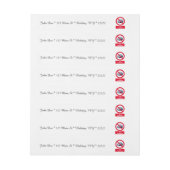 Bande Pour Adresse Aucune pensée permise (Feuille)